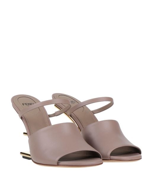 Fendi Sandals in Green Lyst UK