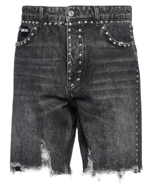 Shorts Jeans di Just Cavalli in Gray da Uomo