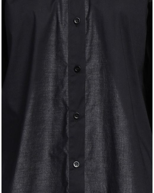 Laneus Black Shirt Cotton