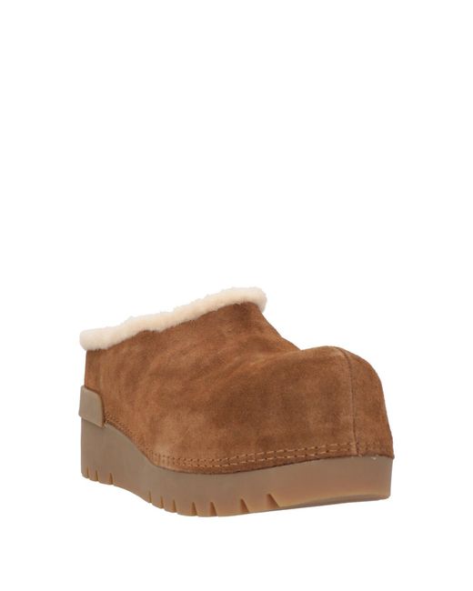 Ash Brown Mules & Clogs