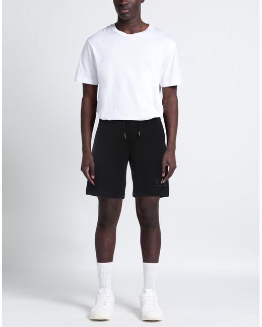 EA7 Black Shorts & Bermuda Shorts for men