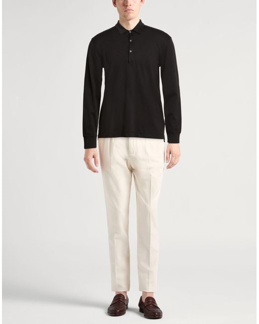 Crossley Black Polo Shirts for men