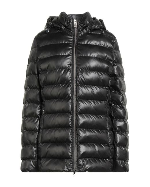 Doudoune plumes ou synthétique Geox en coloris Black