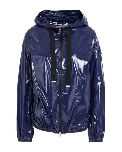 Herno Blue Jacket Polyamide, Polyurethane