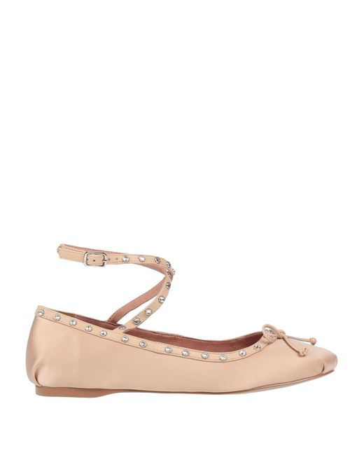 Bibi Lou Pink Ballet Flats