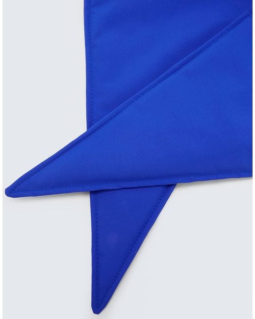 8 by YOOX Blue Scarf