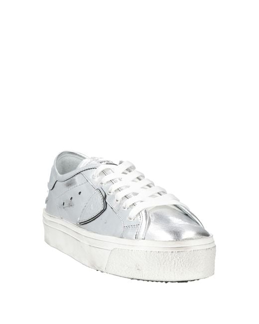 Philippe Model White Sneakers Calfskin