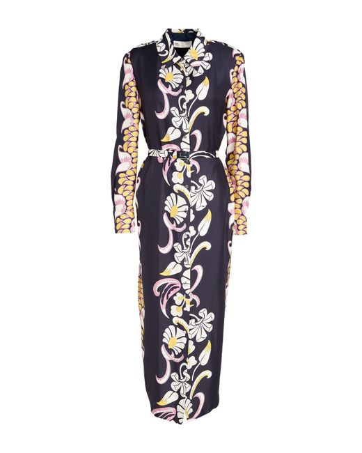 Tory Burch White Midi Dress