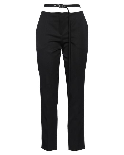 The Attico Black Pants Virgin Wool
