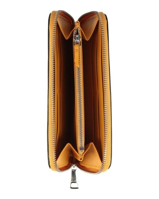 Orciani Yellow Wallet