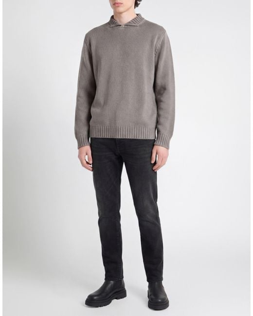 Dondup Gray Jumper for men