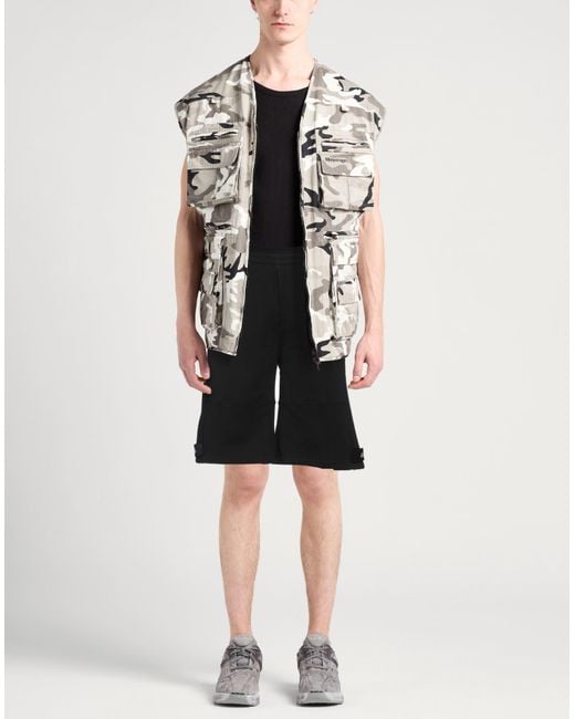McQueen Black Shorts & Bermuda Shorts for men