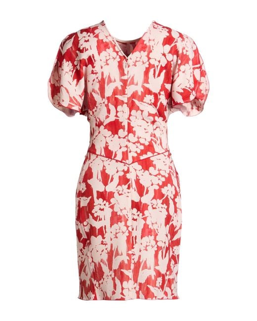 Victoria Beckham Red Mini Dresses