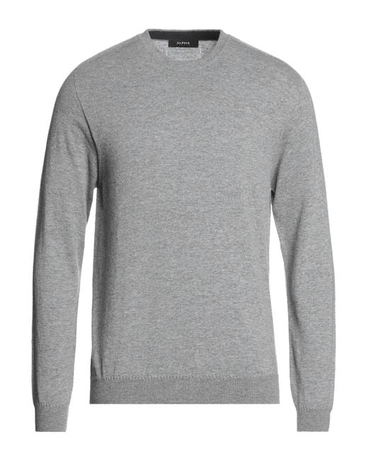 Pullover Alpha Studio pour homme en coloris Gray
