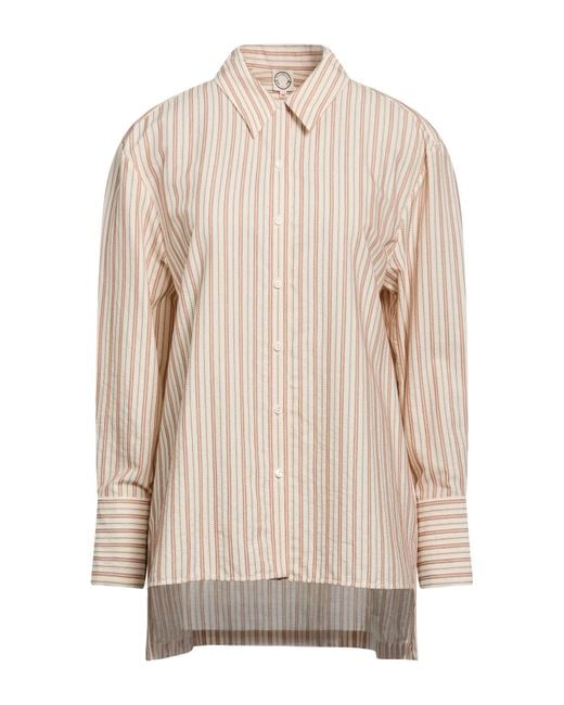 Ines De La Fressange Paris White Ivory Shirt Cotton