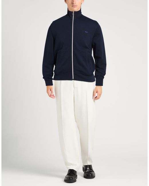 Harmont & Blaine Blue Sweatshirt Cotton for men
