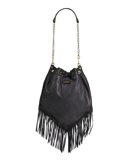 Caterina Lucchi Black Schultertasche