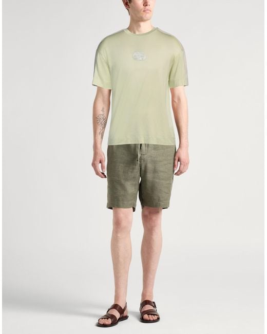 Emporio Armani Green T-shirt for men
