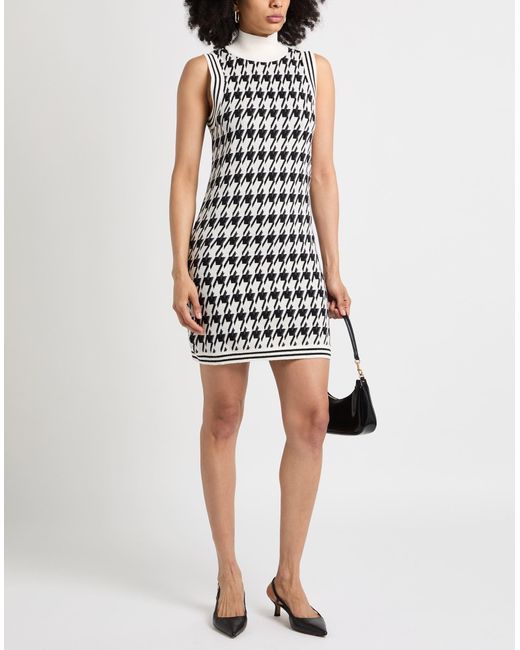 GAUDI White Mini-Kleid