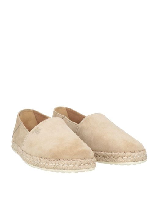 Espadrilles Tod's pour homme en coloris Natural
