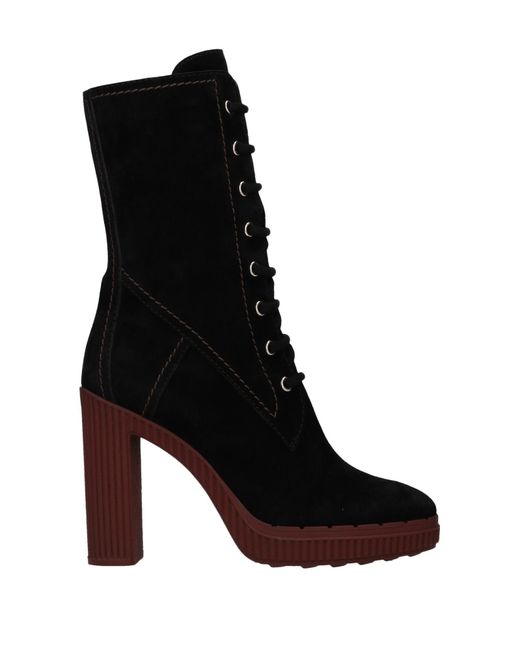 Tod's Black Ankle Boots