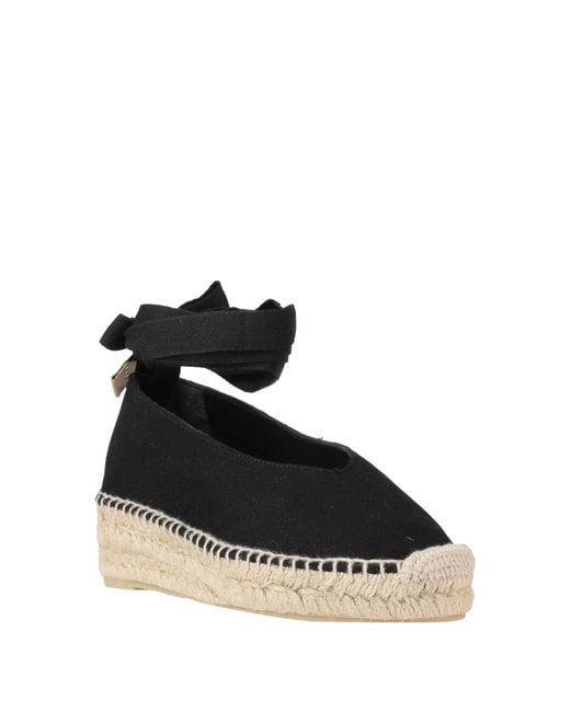 Castaner Black Espadrilles