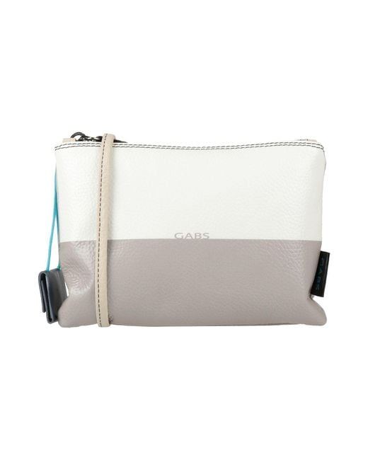 Gabs White Cross-Body Bag