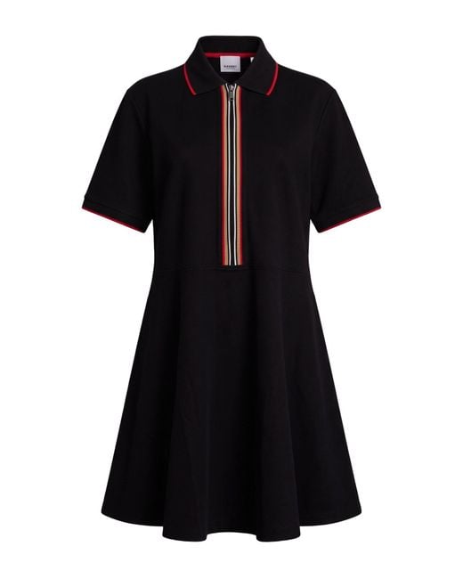 Burberry Black Mini Dress Cotton