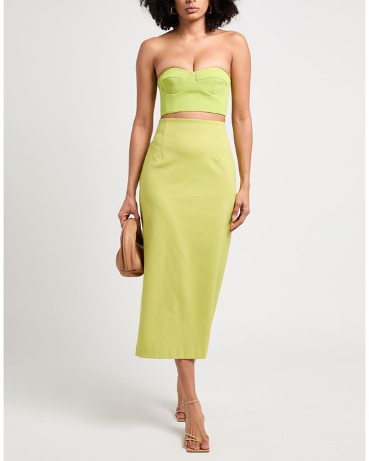 MAX&Co. Yellow Top Polyester