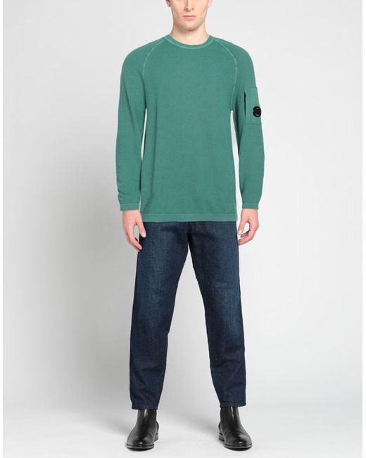 C P Company Green Sweater for men