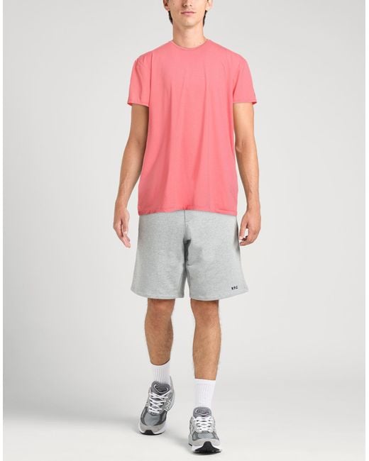 Rrd Pink T-Shirt Polyamide, Polyester, Elastane for men