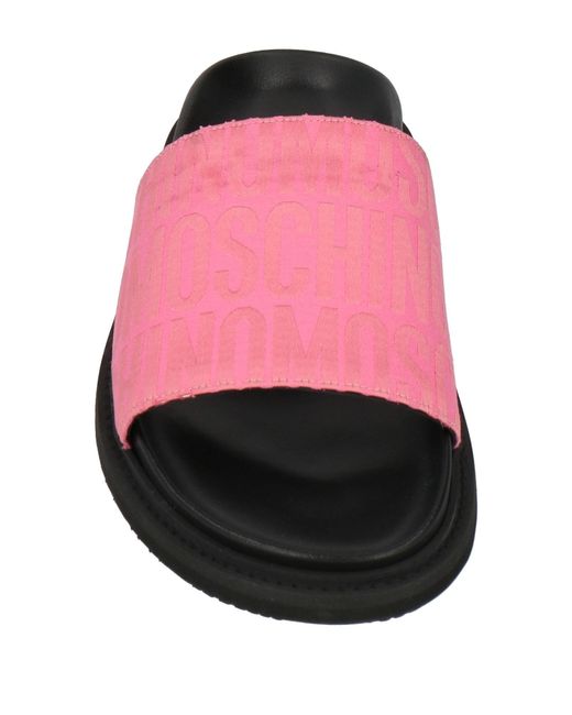 Moschino Pink Sandals