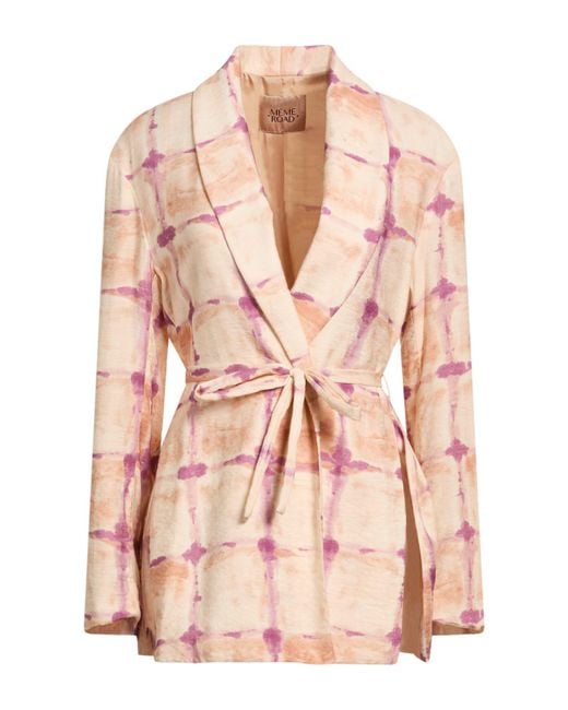 MÊME ROAD Pink Blush Jacket Viscose, Nylon