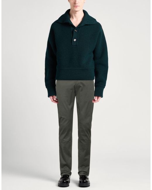 Dondup Gray Pants Cotton, Elastane for men