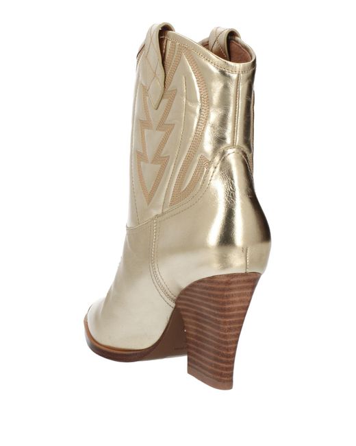 Lola Cruz Natural Ankle Boots