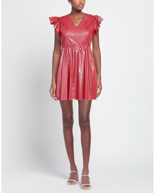 Odi Et Amo Red Mini Dress