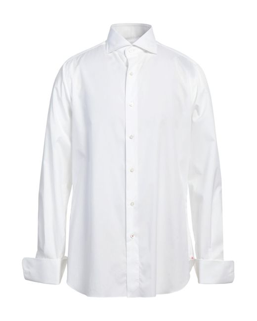 Isaia White Shirt for men