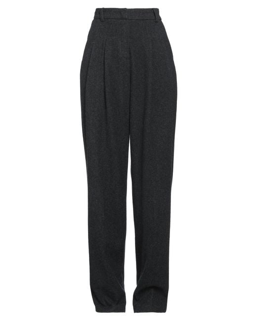 Frankie Shop Blue Charcoal Pants Wool, Polyester, Nylon, Acrylic