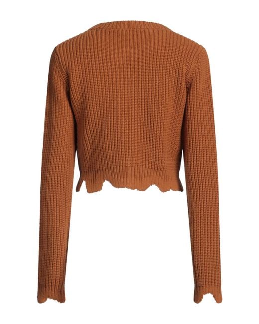 Versace Brown Cardigan Wool