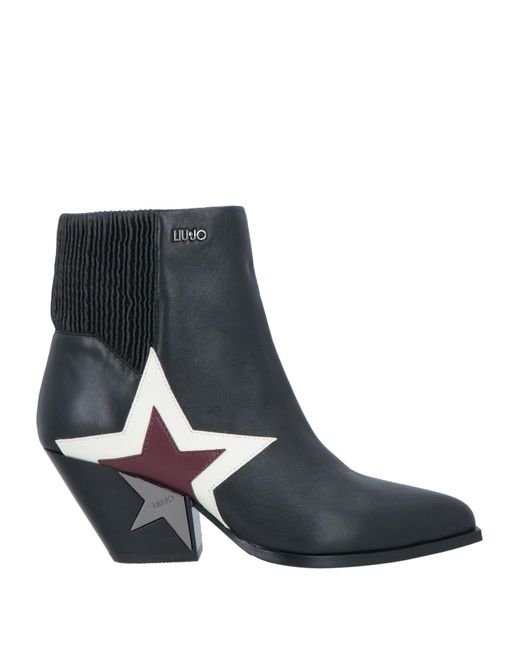 Liu Jo Black Ankle Boots