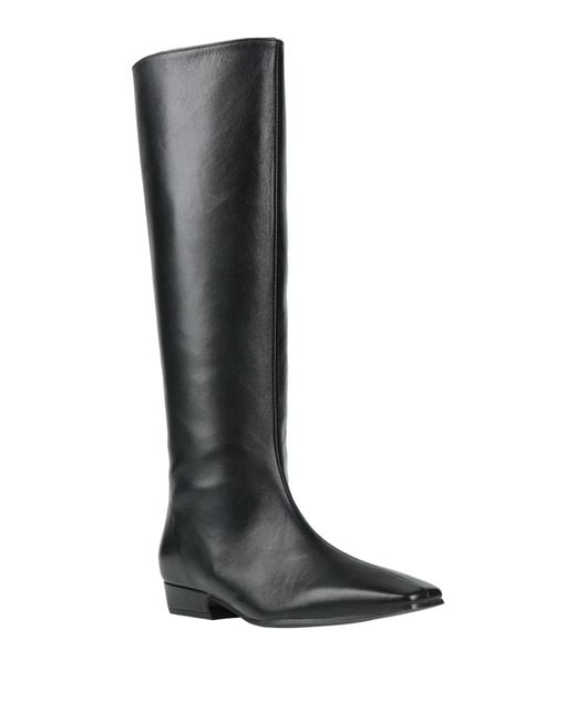 J.A.P. JOSE ANTONIO PEREIRA Black Boot Leather