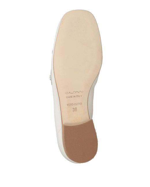 Baldinini White Mokassin