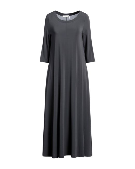 Le Tricot Perugia Black Midi Dress