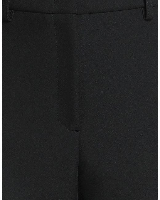 MSGM Black Pants Polyester, Viscose, Elastane