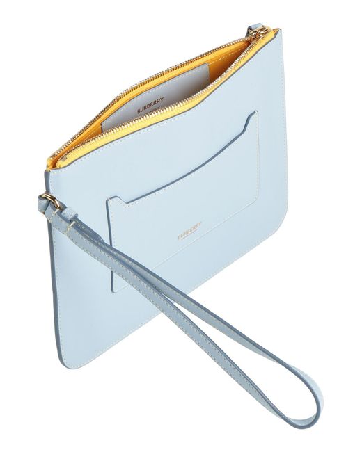 Burberry Blue Handbag Lambskin
