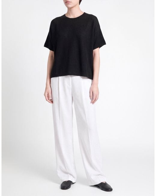 Gentry Portofino Black Sweater Cashmere