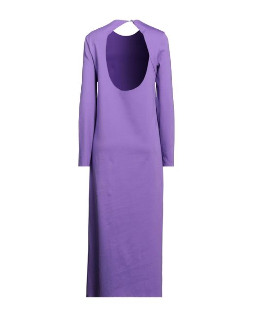 Vestido largo Tibi de color Purple