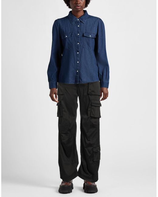 High Black Pants Lyocell, Cotton, Elastane