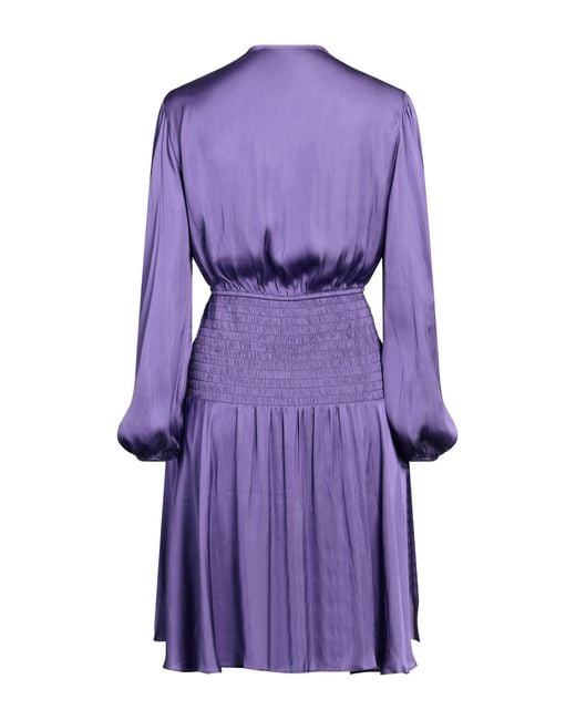Maje Purple Mini Dress