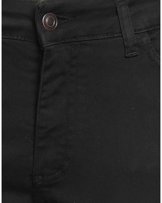 B.yu Black Pants Cotton, Elastane